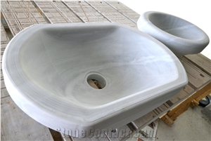 Chinese Cheap White Marble Basin/Sink