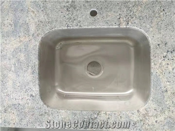 Customized High Quality Kashmire White Granite Countertop
