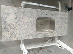 Customized High Quality Kashmire White Granite Countertop
