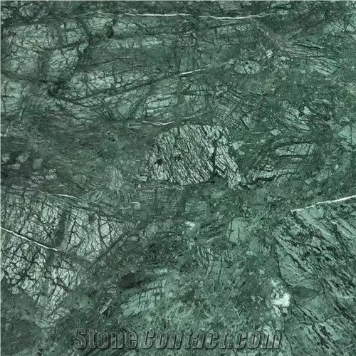 Dark Ming Green Marble Slabs and Tiles Chinese Supplier