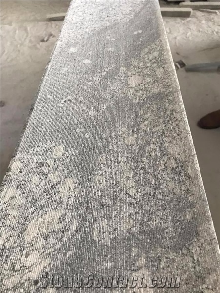 Fantasy Grey /Ash Grey Granite Wall Cladding Fluted Tiles