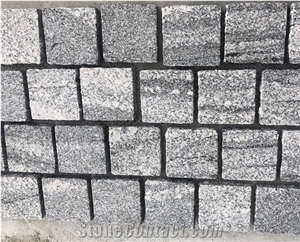 Granite Nero Santiago Cobble Stone Paving Stones Grey Pavers
