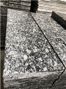 High-Quality Grey and White Wave Granite
