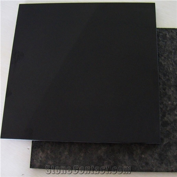 High Quality Mongolia Black Granite Slabs and Tiles