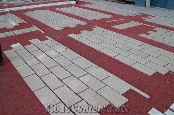 Hot Sale Ottoman Beige Marble Slabs Wall Panel Floor Tile