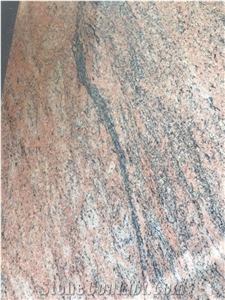 Indian Multicolored Red Granite for Europe
