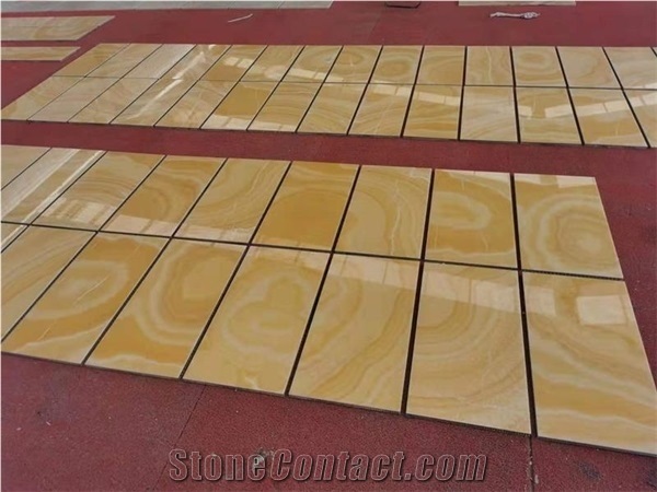 Natural China Honey Onyx Tiles for Interior Decoration