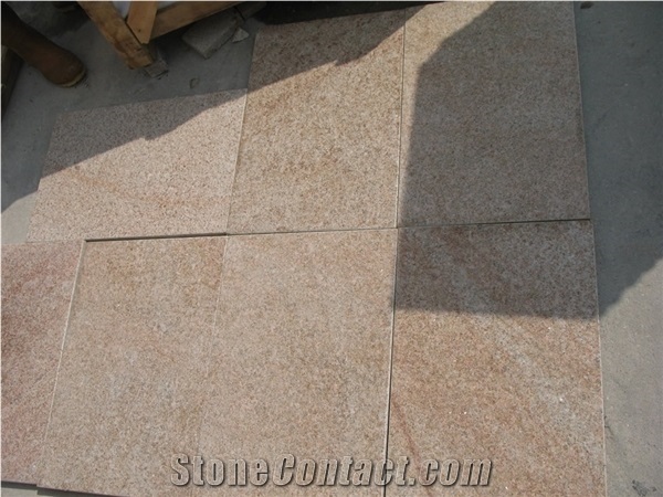 Yellow Granite Sunset Gold G682 Granite Tiles for Project