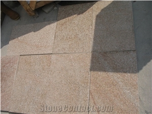 Yellow Granite Sunset Gold G682 Granite Tiles for Project
