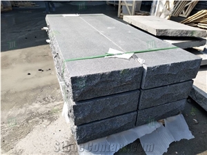 Yixian Black Granite New G684 Garden Block Steps Stair Tread
