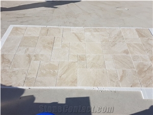 Diano Royale Marble French Pattern Chiselled Edge
