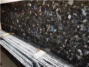 Polished Volga Blue Granite Slabs Cut to Size Tiles
