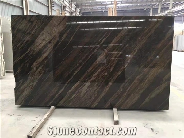 Fantasy Coffee Brown Marble