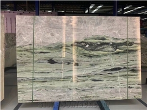 Green Jade Marble Slabs for Countertop & Flooring Tiles