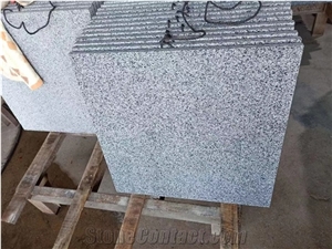 Flamed Hainan G654 Dark Grey Granite Tiles/Slabs