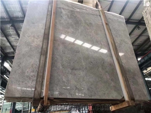 Polished Honed Castle Grey Marble for Wall Covering