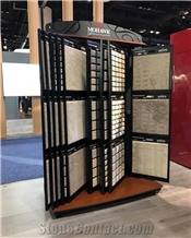 Carpet Rug Sample Display, Page Turning Display