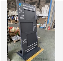 Natural Stone Display Stand Display Rack