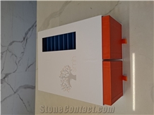 Quartz Sample Display Box Display Suitcase