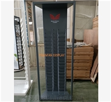 Quartz Sample Display Rack Display Stand Double Row