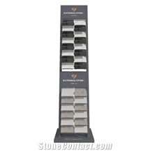 Tower Display Stand For Quartz Marble Granite Sample