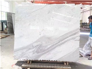 Greece Volakas White Marble Polished Big Slabs & Floor Tiles
