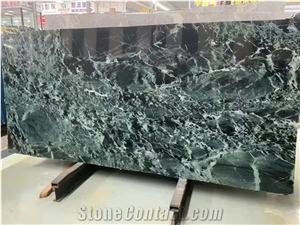 Italy Prada Green Quartzite Polished Wall Slabs