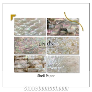 Abalone Shell Luxury Laminate Furniture Art Wrapping Paper