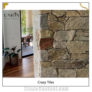 Carzy Paving Hd Tiger Skin Yellow Granite Tile Forwall&Floor