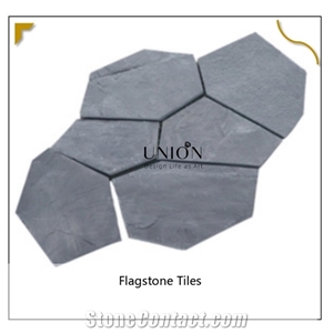 Cultural Slate Tiles Flagstone Wholesale from China/Black