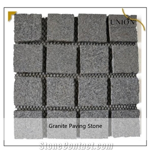 Granite Stone Tile Cobblestone Driveway Stone Pavers Handcut