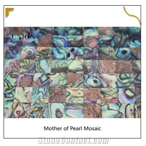 Green Abalone Shell Mosaic Customized Paua Wall Material