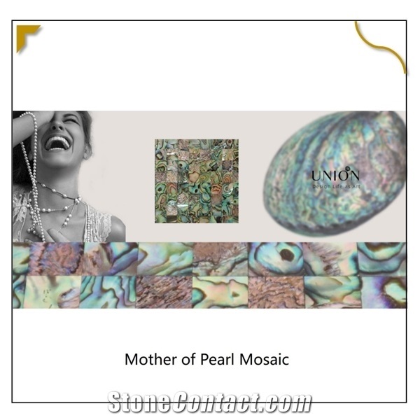 Green Abalone Shell Mosaic Customized Paua Wall Material