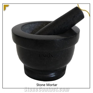 Hot Selling Stone Kitchenware Granite Mortar and Pestle Set