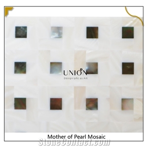 Mother Of Pearl Mosaic Tile Shower Wall Backsplash Cube Size