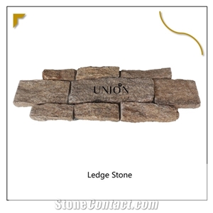 Natural Ledgestone Slate Wall Cladding Wall Veneer Exterior