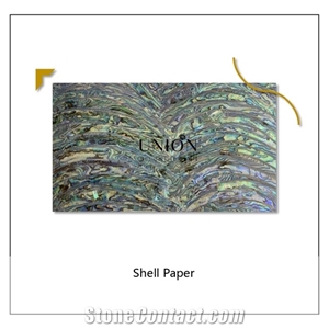 Natural Saltwater Shell Paper Thin Sheet Waterproof Jewelry