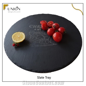 Natural Stone Food Plate for Restaurant Kitchen Dishes Plate