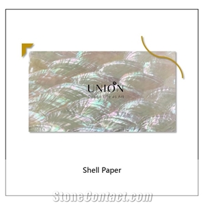 New Zealand Abalone White Shell Paper Artwork for Interior