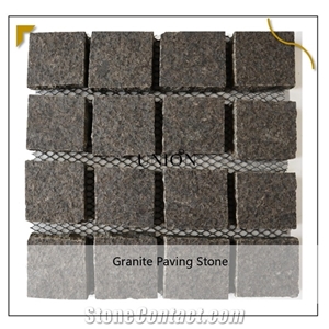 Paver Granite Cobble Paving Stone Driveway Pebbles Ideas