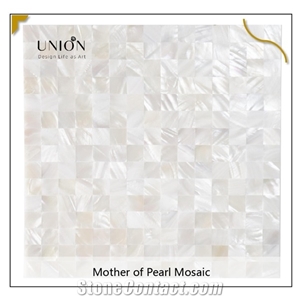 Pvc Back Stick Mother Of Pearl Brick Mosaic Tiles Easy Decor
