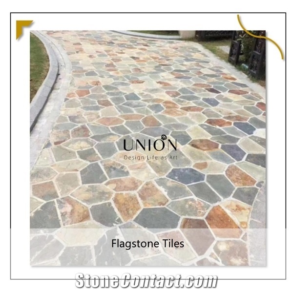 Slate-Flagstone Natural Rusty Flag Tiles Landscaping Floor