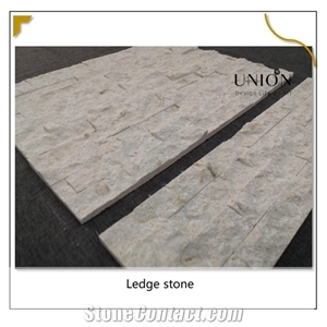 White Begonia Marble Wall Decorative Stack Ledge/Thin Panel