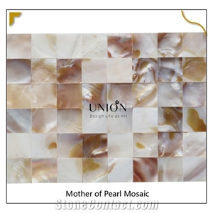 Whiteoil Flower Seamless Mother Of Pearl Tile Shell Mosaic
