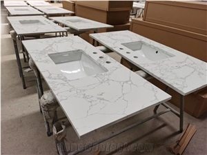Bianco Carrara White Marble Vanity Tops Marble Bath Tops