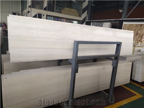 Ginkgo Wood Grain Marble Slab China Serpeggiante Marble Tile