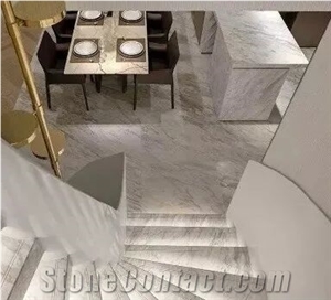 White Marble Stairs, Marble Steps,Marble Treads Marble Riser