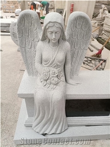 Angel Bench Sculpture (Sanded Finish)