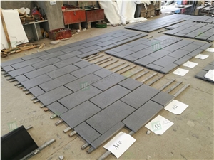 Absolute Black Hebei Black Granite Tiles Floor and Wall