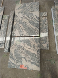 China Juparana Grey Granite Floor Covering Tiles